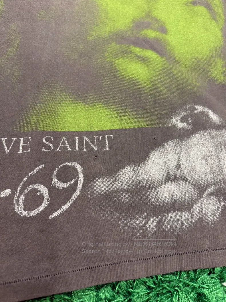 Saint Michael Saint Michael Pattern-made old T-shirt Size US XL / EU 56 / 4 - 4 Thumbnail
