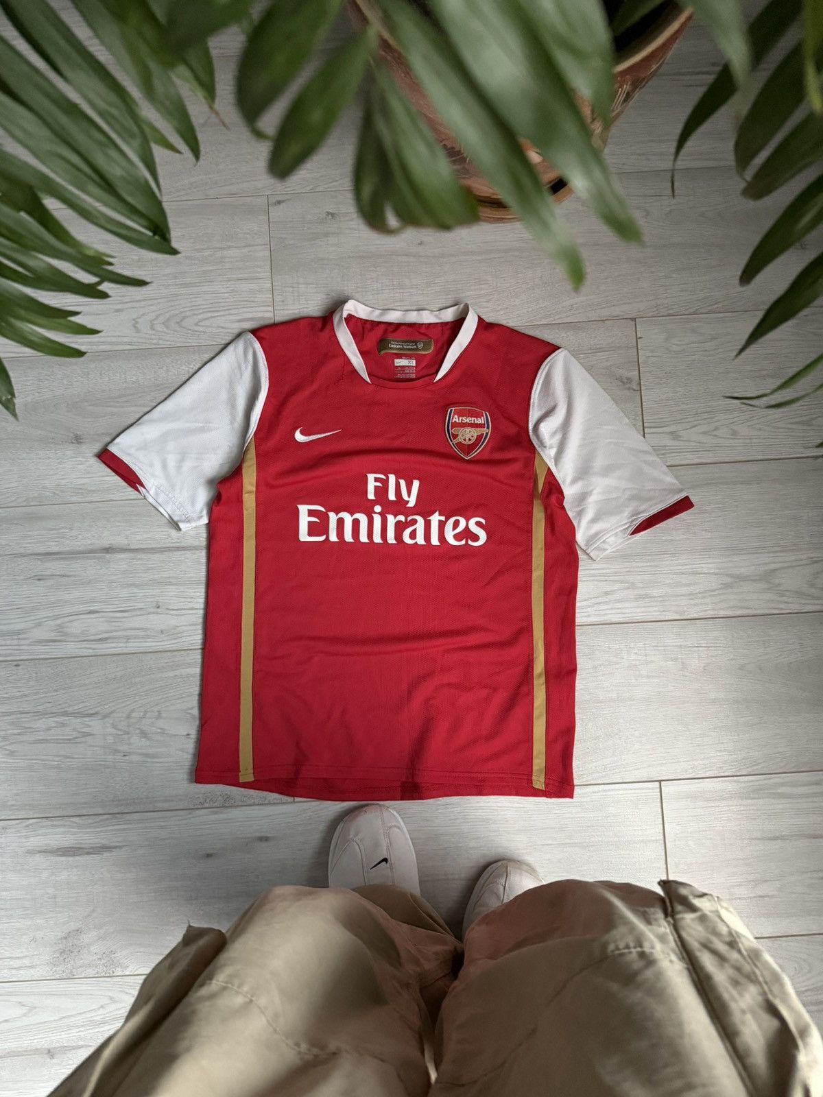 Nike × Vintage Vintage Soccer Jersey Arsenal shirt 2008 kit Size US XS / EU 42 / 0 - 1 Thumbnail