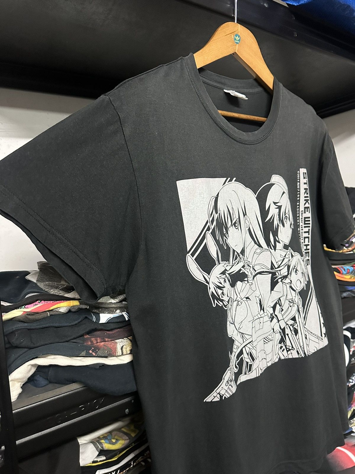Anime × Vintage Vintage Anime Strike Witches Sun Faded Tee Size US XL / EU 56 / 4 - 6 Thumbnail