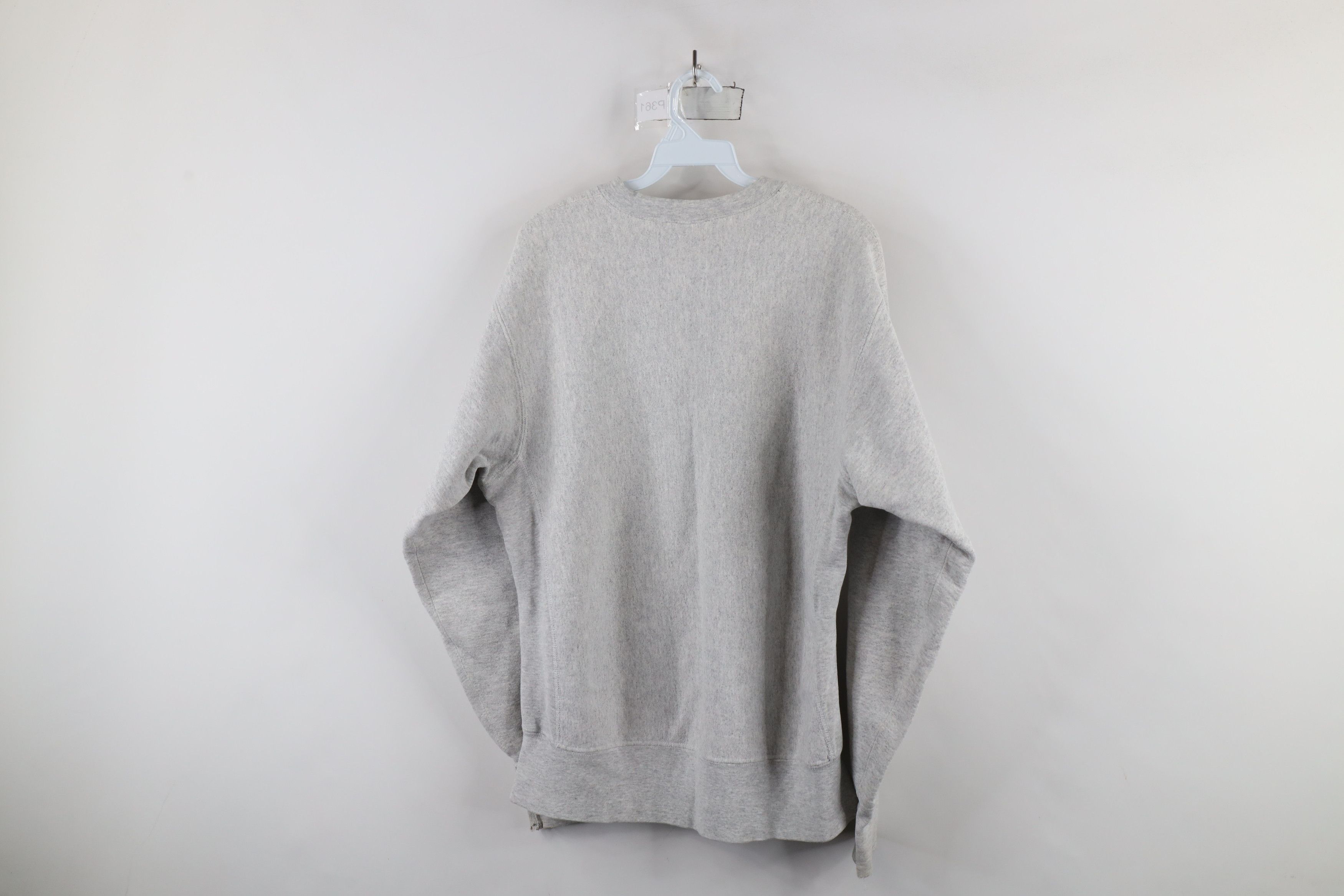 Vintage Vintage 90s Reverse Ernst and Young LLP Sweatshirt Gray USA Size US L / EU 52-54 / 3 - 10 Thumbnail