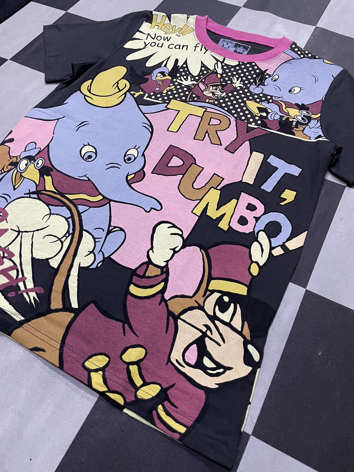 Cartoon Network Disney Full Print Backhit Dumbo Cartoon Size US M / EU 48-50 / 2 - 3 Thumbnail