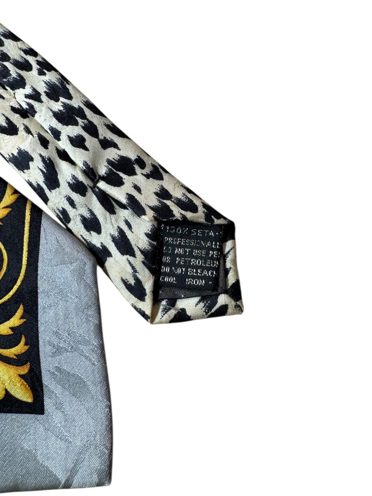 Versace Gianni Versace vintage silk tie baroque Medusa Size ONE SIZE - 5 Thumbnail