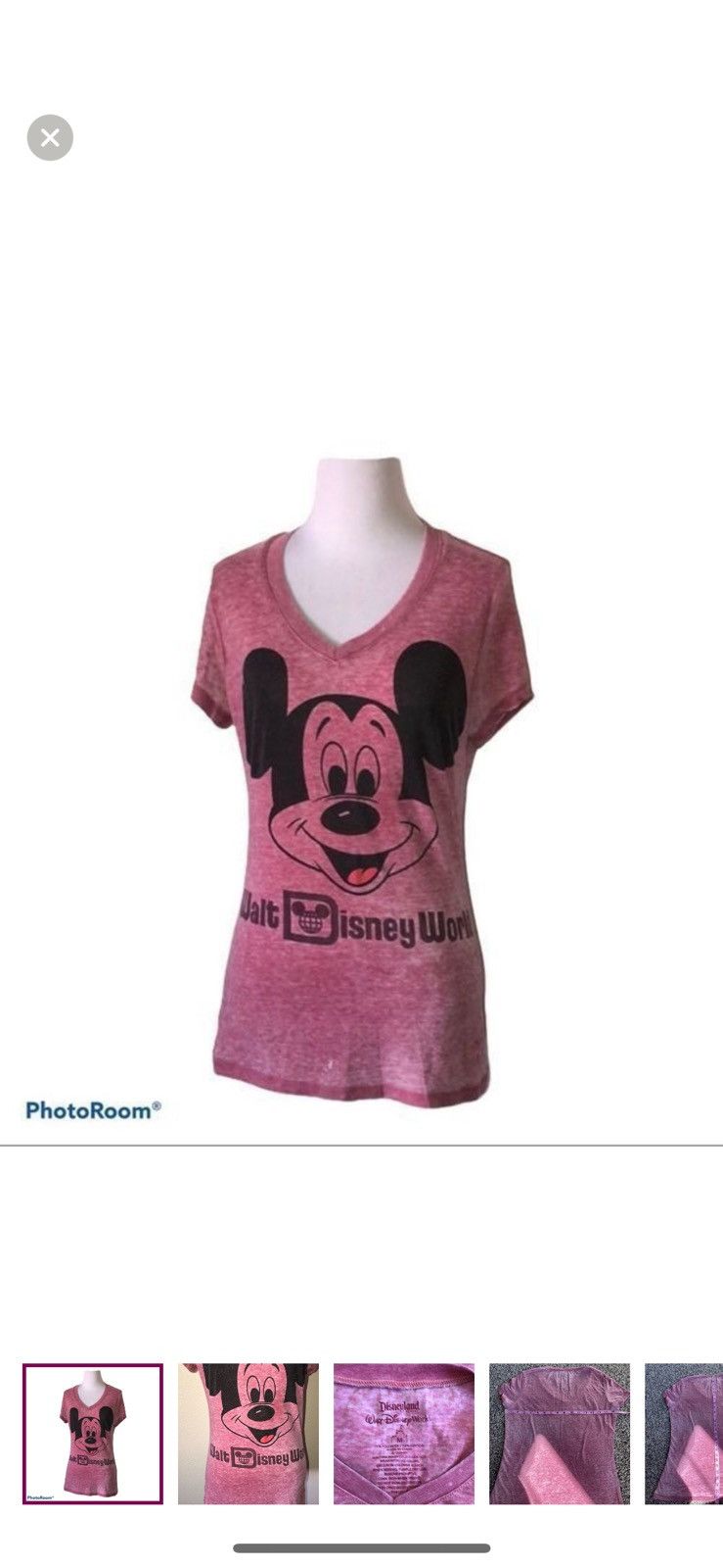 Disney Disney medium Mickey Mouse T shirt Size M / US 6-8 / IT 42-44 - 1 Thumbnail