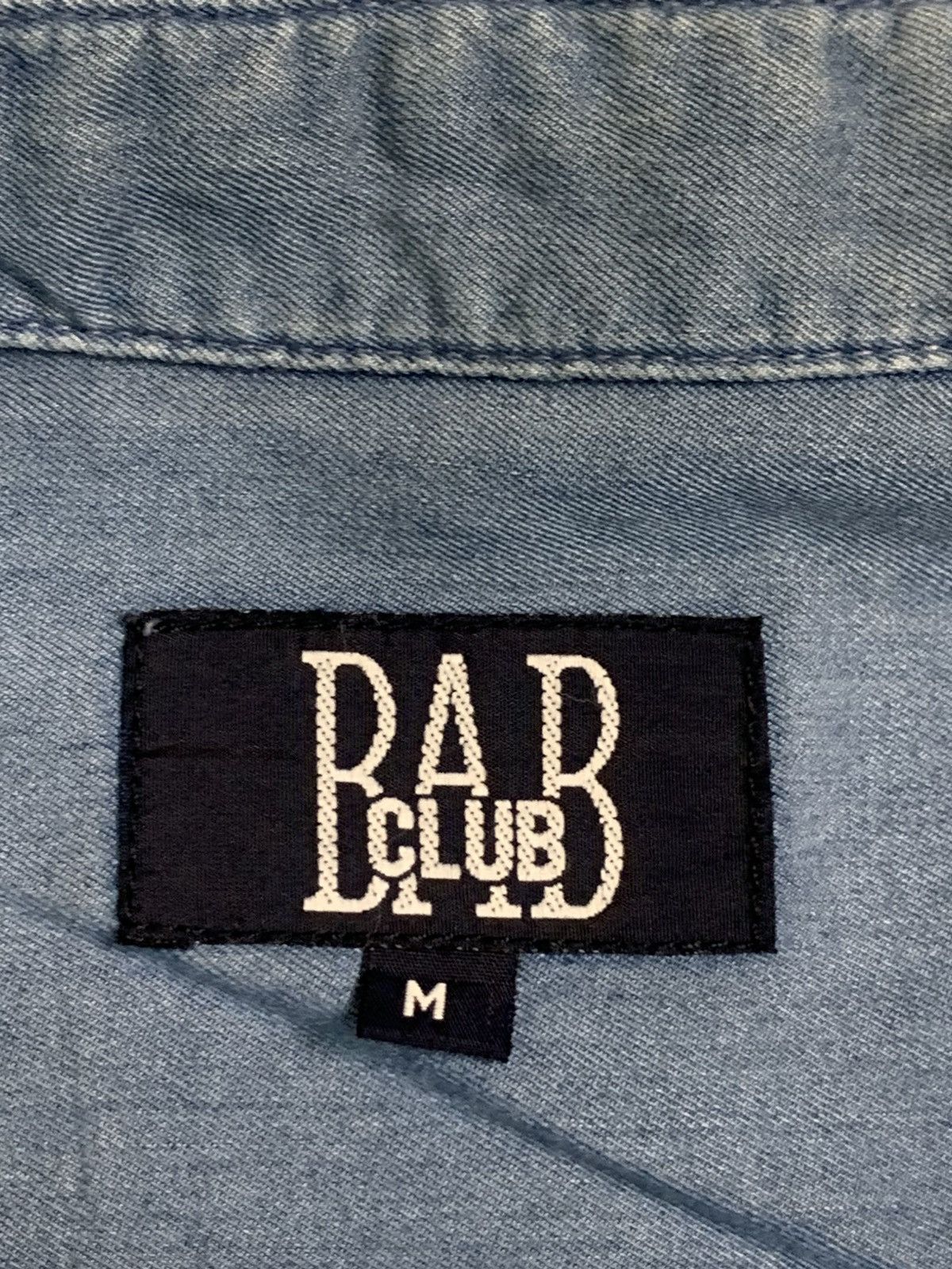 Japanese Brand Rare Design BAB Club Double Pockets Button Ups Shirts Size US M / EU 48-50 / 2 - 4 Thumbnail