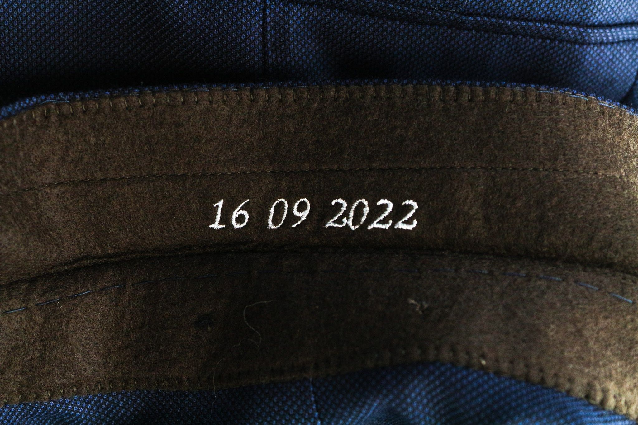 Suitsupply LA SPALLA UK44R Blue Wool Pleated 2 Piece Suit 75829 Size 44R - 15 Thumbnail