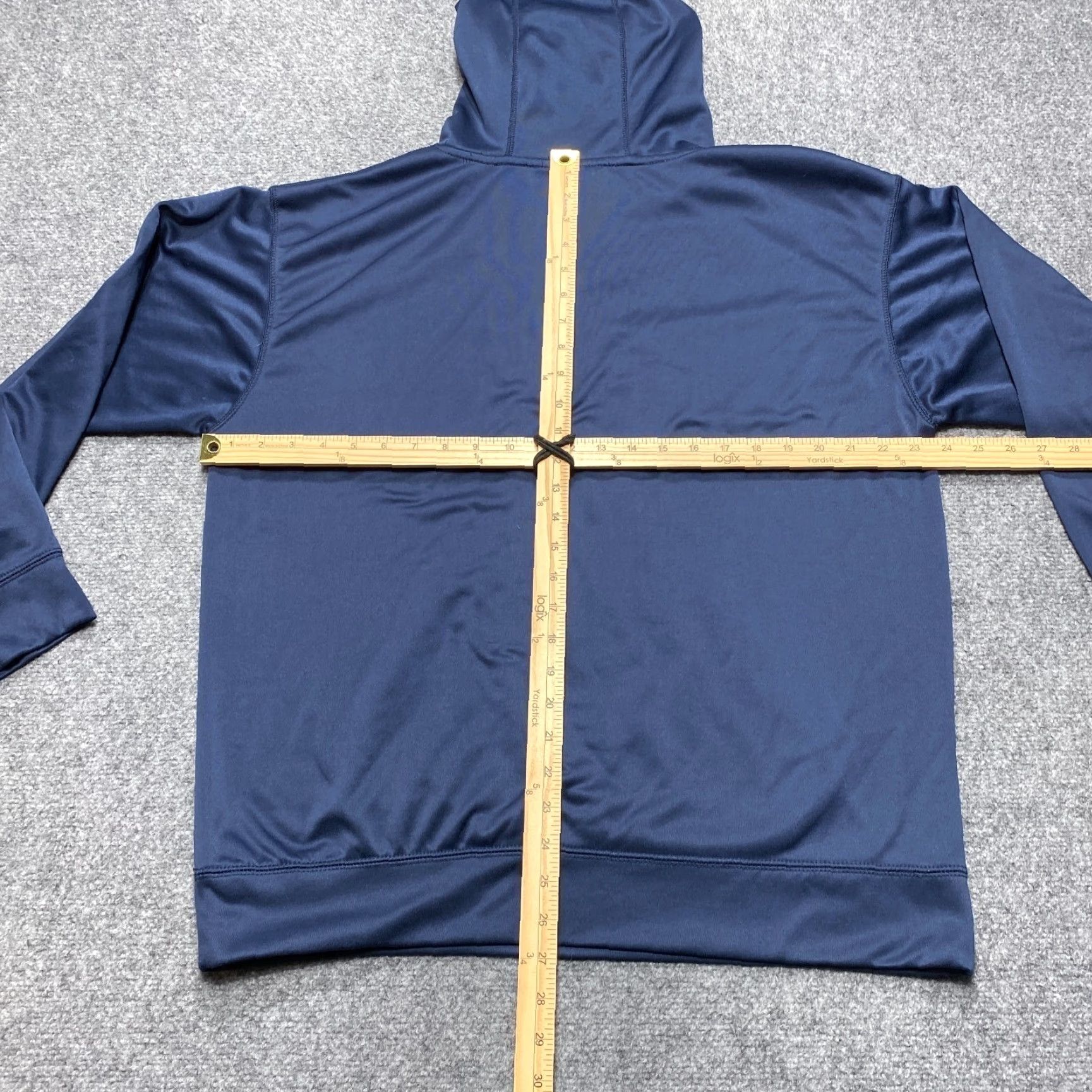 Warehouse Sportsmans Warehouse Hoodie Mens L Blue Pullover Sweatshirt Knit Logo Solid Outdoor Size US L / EU 52-54 / 3 - 5 Thumbnail