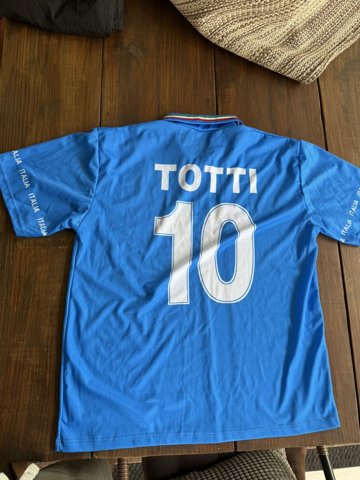 Other Vintage Italia Totti Jersey Non Originale Size US XL / EU 56 / 4 - 2 Thumbnail