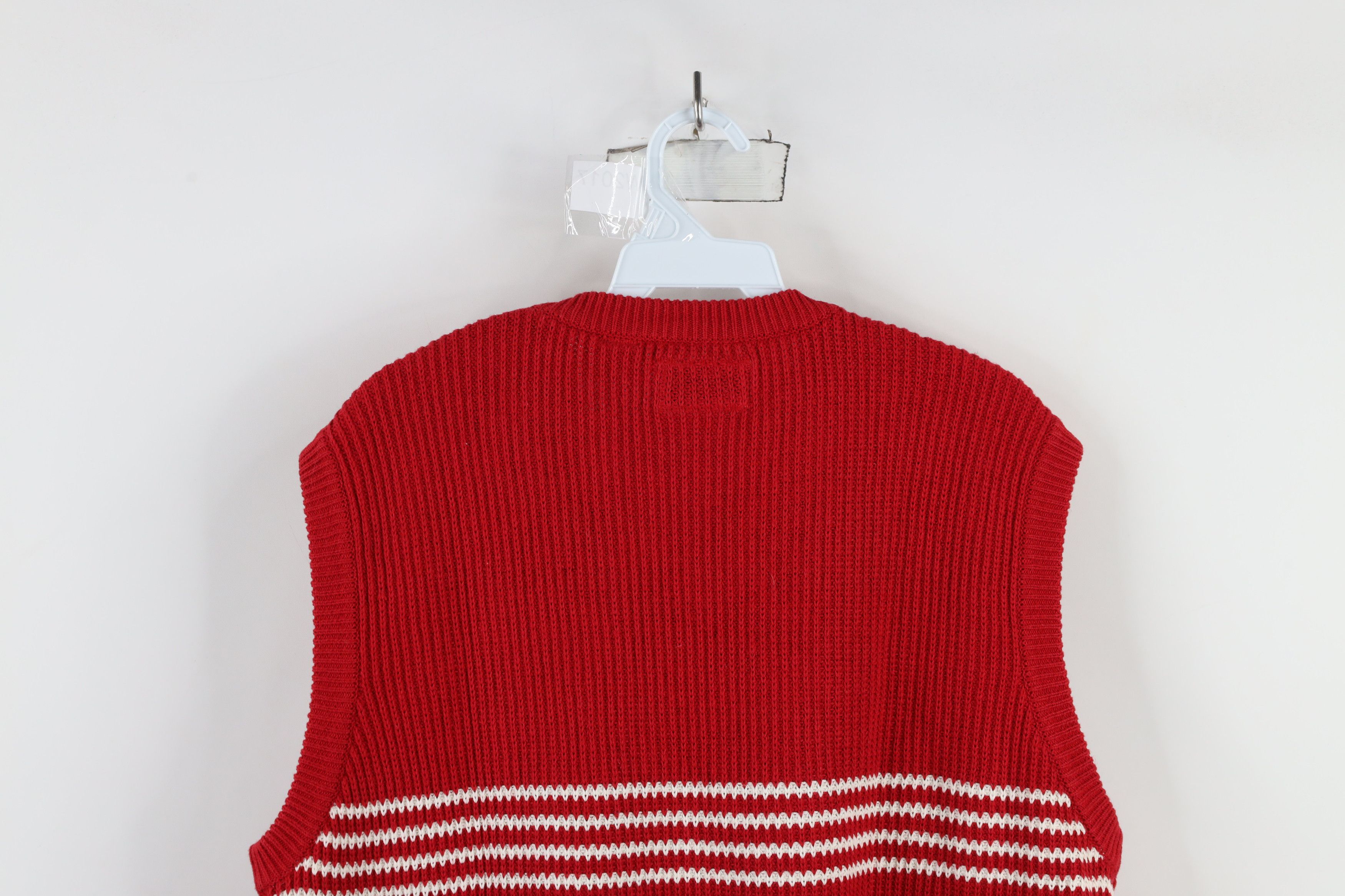 Vintage Vintage 90s Ribbed Knit University Miami Ohio Sweater Vest Size US L / EU 52-54 / 3 - 7 Thumbnail
