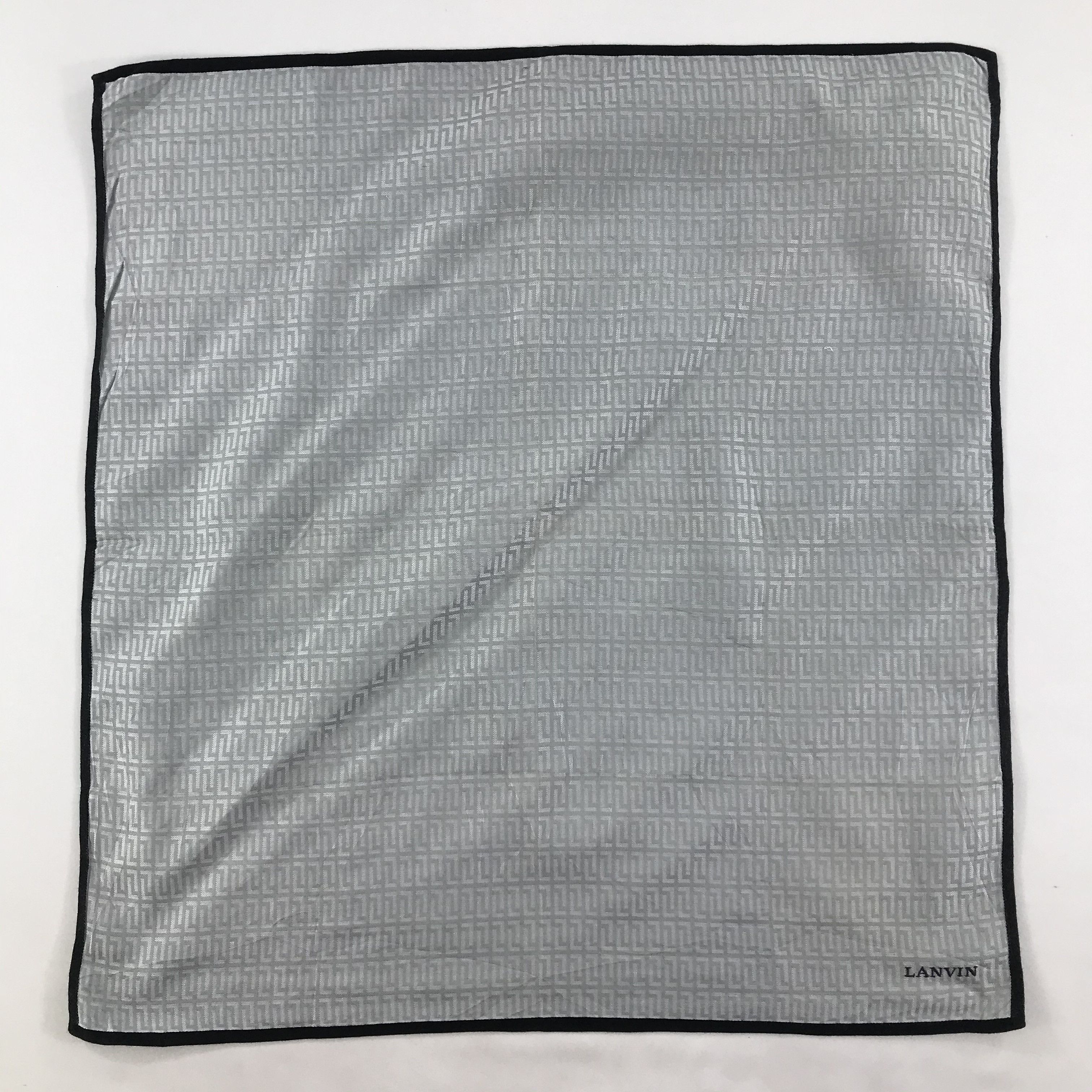 Lanvin × Vintage Lanvin Bandana / Handkerchief / Neckerchief - S1604 Size ONE SIZE - 1 Thumbnail