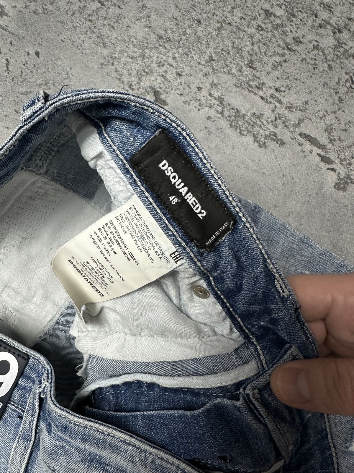 Dsquared2 Dsquared2 1964 Distressed Skater Jeans Luxury Pants y2k 00s Size US 32 / EU 48 - 14 Thumbnail