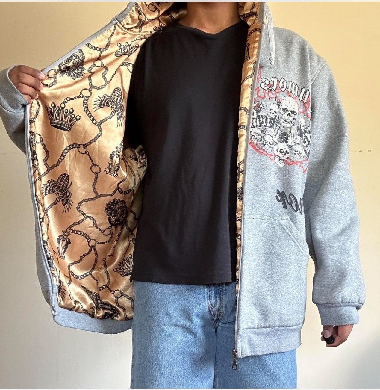 Ed Hardy × Vintage Rare Ed hardy jacket Size US XXL / EU 58 / 5 - 1 Thumbnail