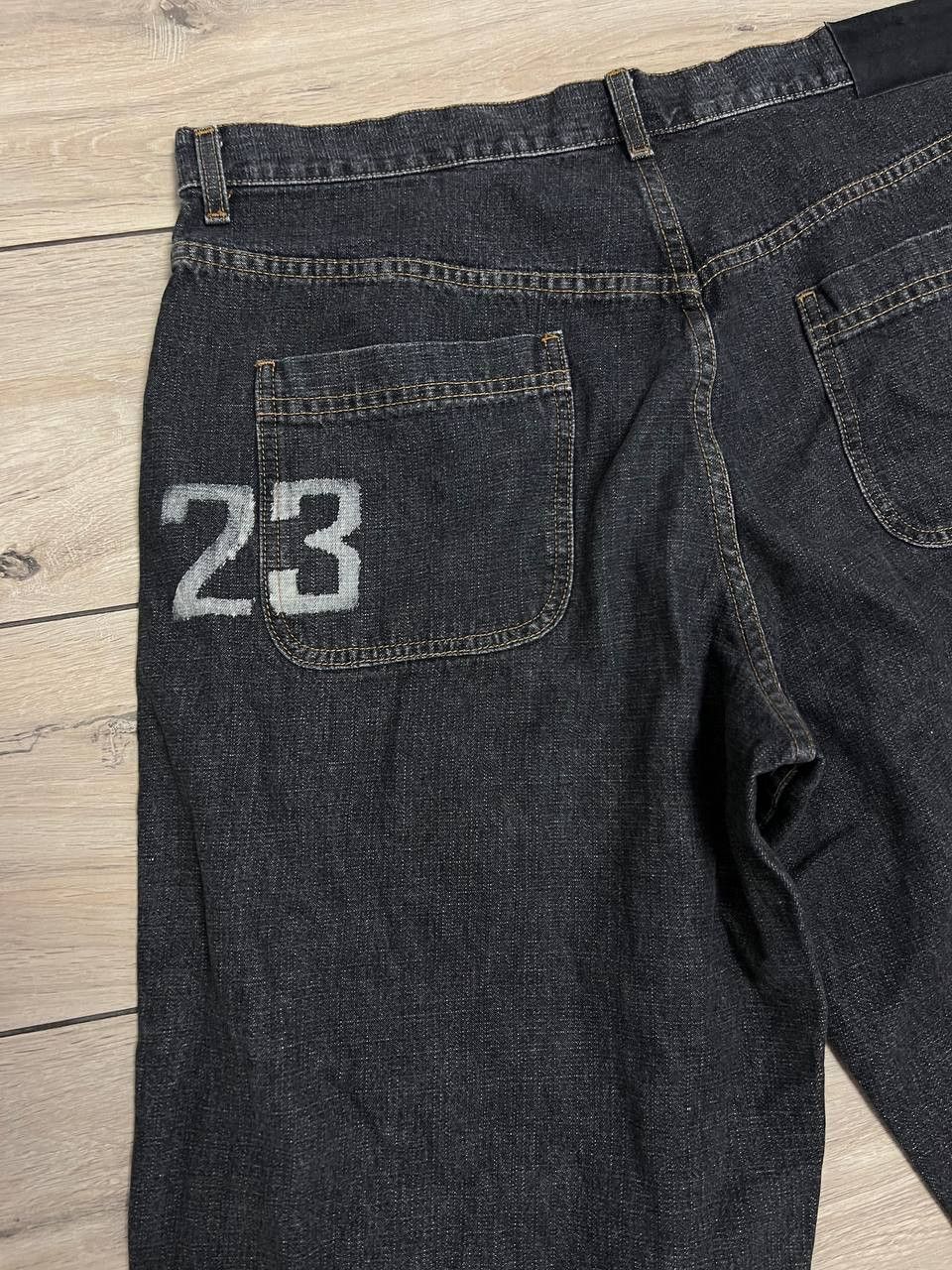 Jordan Brand Air Nike Jordan 23 Vintage Denim Jeans Y2K sz 38x34 USA Made Size US 38 / EU 54 - 9 Thumbnail
