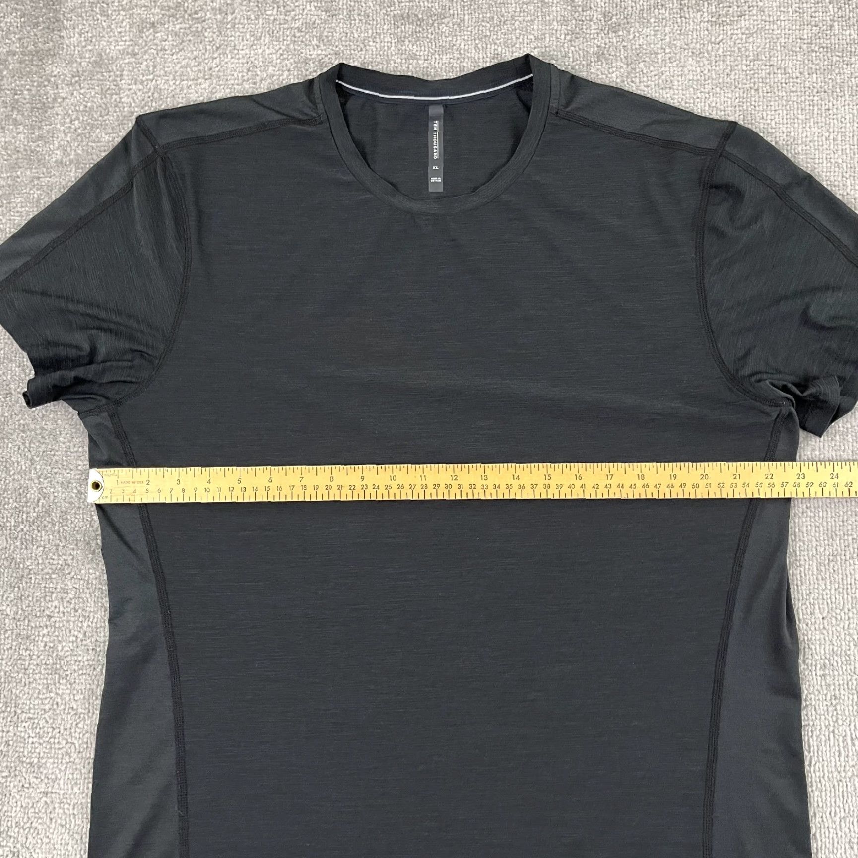 Ten Thousand Ten Thousand Versatile Shirt Mens Extra Large XL Black Performance Gym Training Size US XL / EU 56 / 4 - 5 Thumbnail