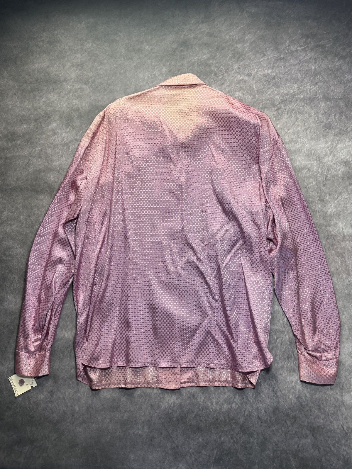 Vintage 1980s Linda Lundstrum Shirt Vintage Ombre Gradient Disco 70s Size US S / EU 44-46 / 1 - 13 Thumbnail