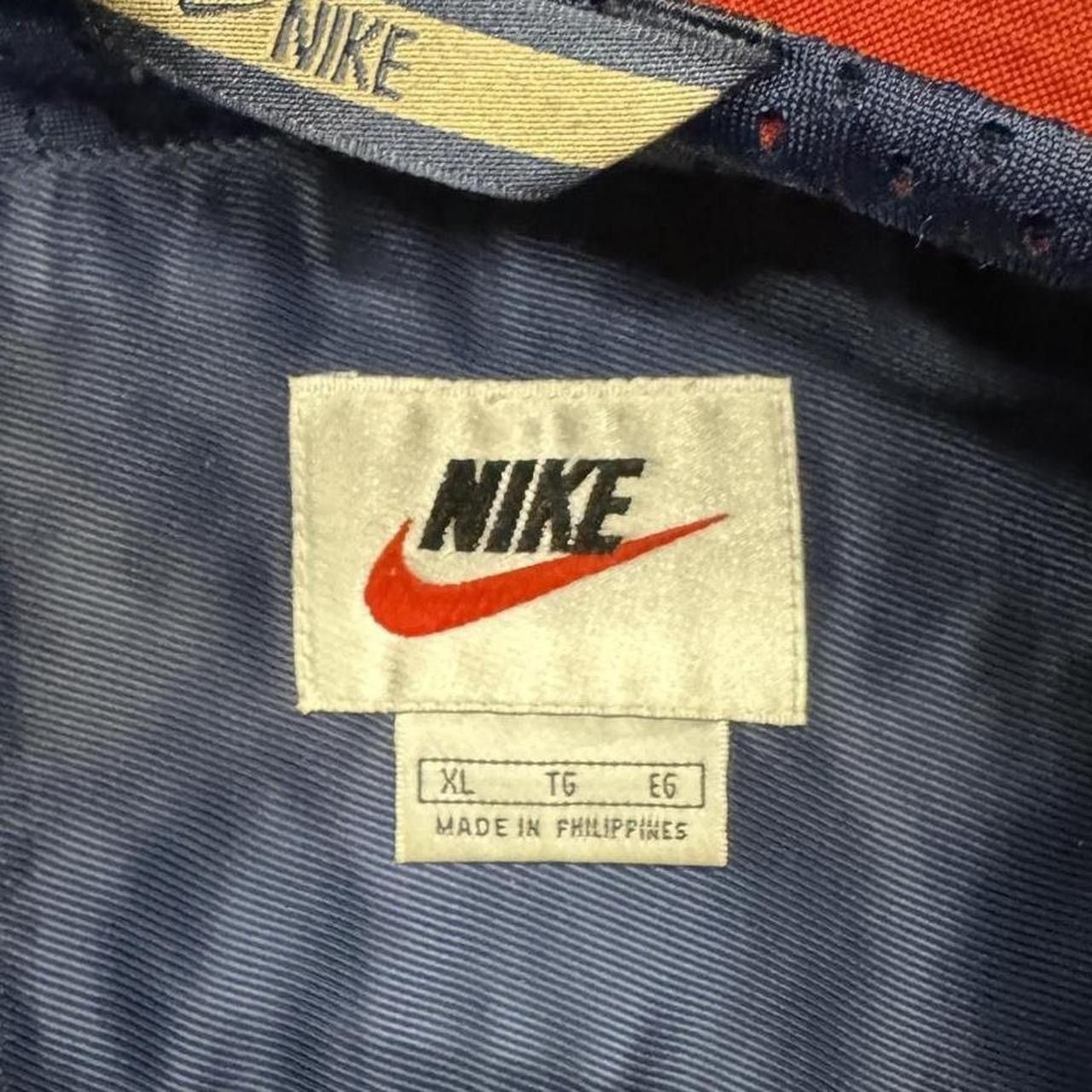 Nike × Vintage Vintage 90s Nike Windbreaker Full Zip Jacket XL Size US XL / EU 56 / 4 - 6 Thumbnail