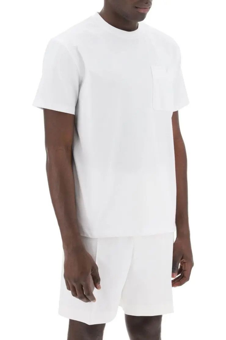 o1s22i1n0324 Cotton T-Shirt in White