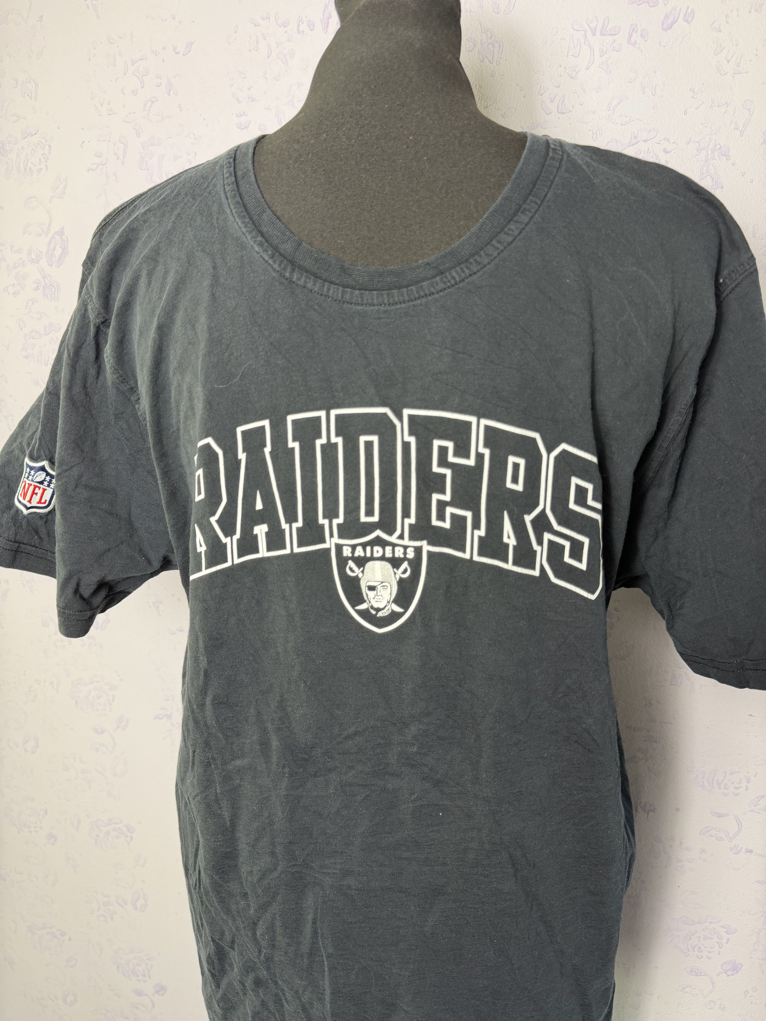 NFL Las Vegas Raiders NFL Tee / New Era / Washed Black / Size L Size US L / EU 52-54 / 3 - 2 Thumbnail