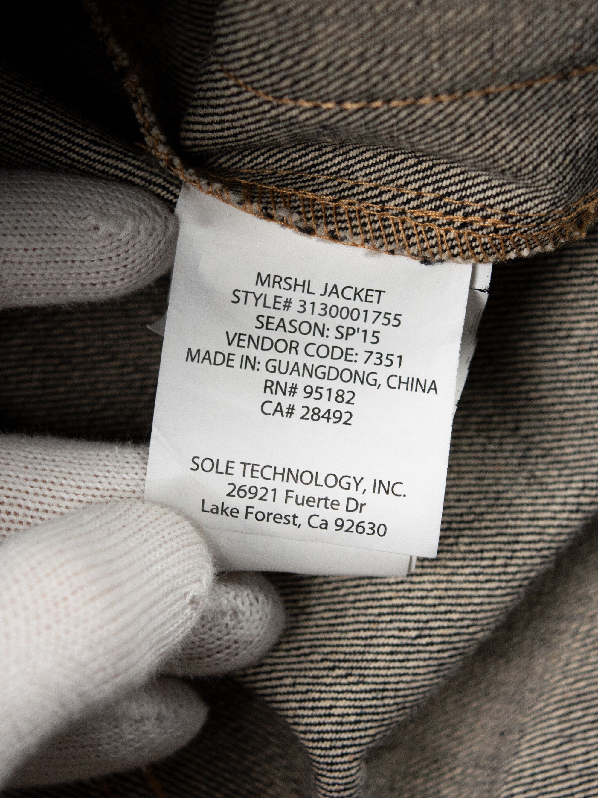 Altamont Altamont - S/S 2015 - MRSHL Jacket - size L Size US L / EU 52-54 / 3 - 7 Thumbnail