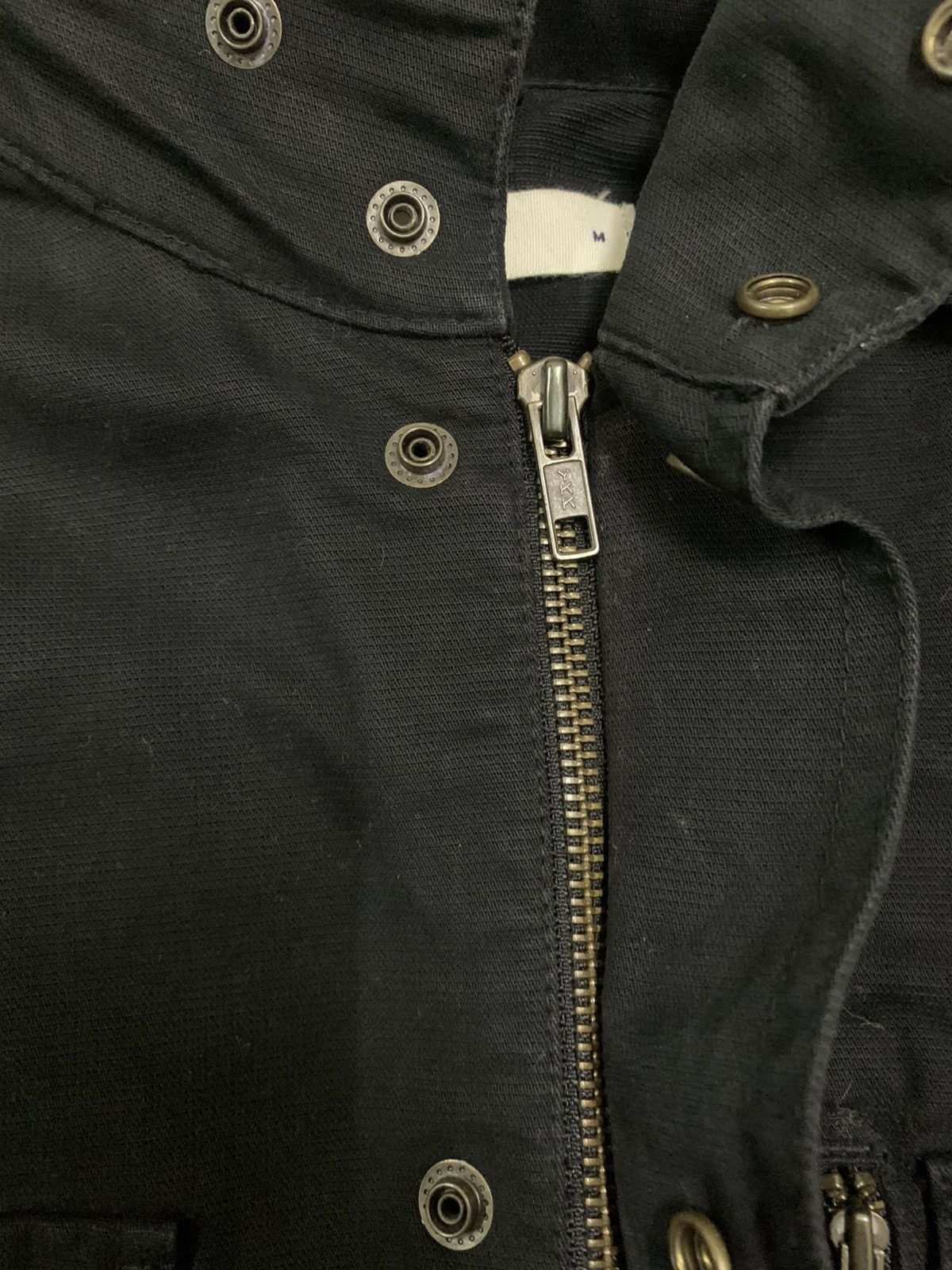 14th Addiction Japanese Brand Multi-pockets Buckle Collar Punk Field Jacket Size US M / EU 48-50 / 2 - 7 Thumbnail