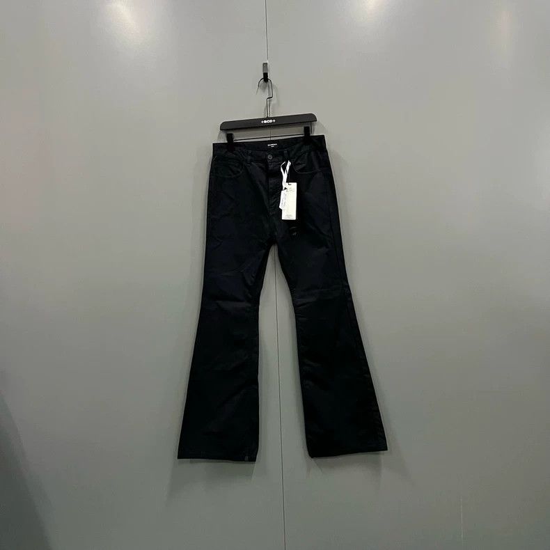 Balenciaga Balenciaga Black Flared Pants S Size US 26 / EU 42 - 1 Thumbnail