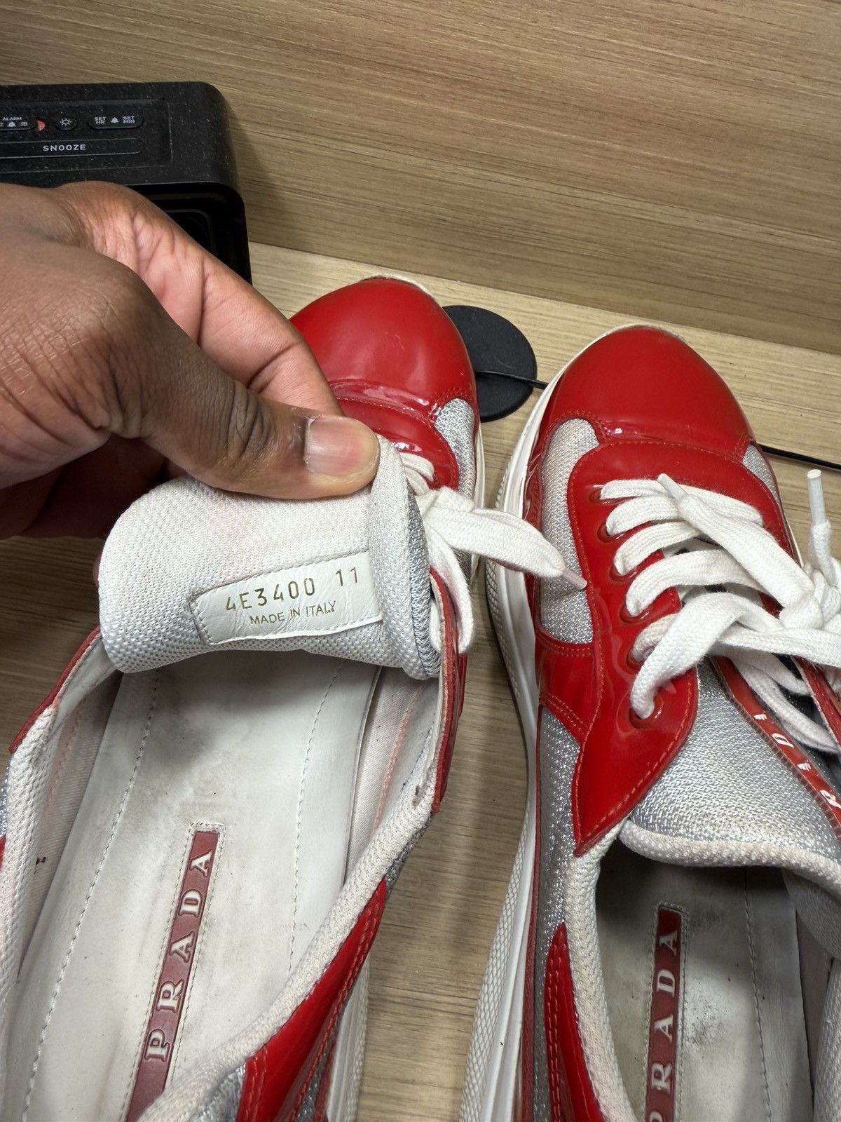 Prada PradaAmerica's Cup Patent Size US 11 / EU 44 - 4 Thumbnail