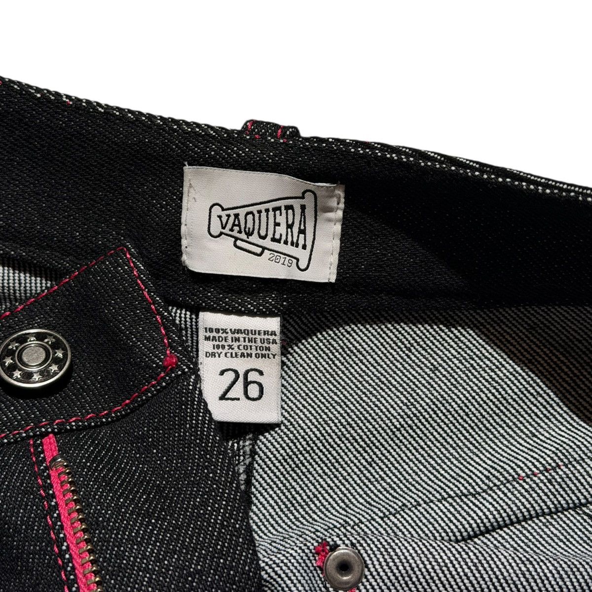 Vaquera Contrast stitch denim Size 26" / US 2 / IT 38 - 3 Thumbnail