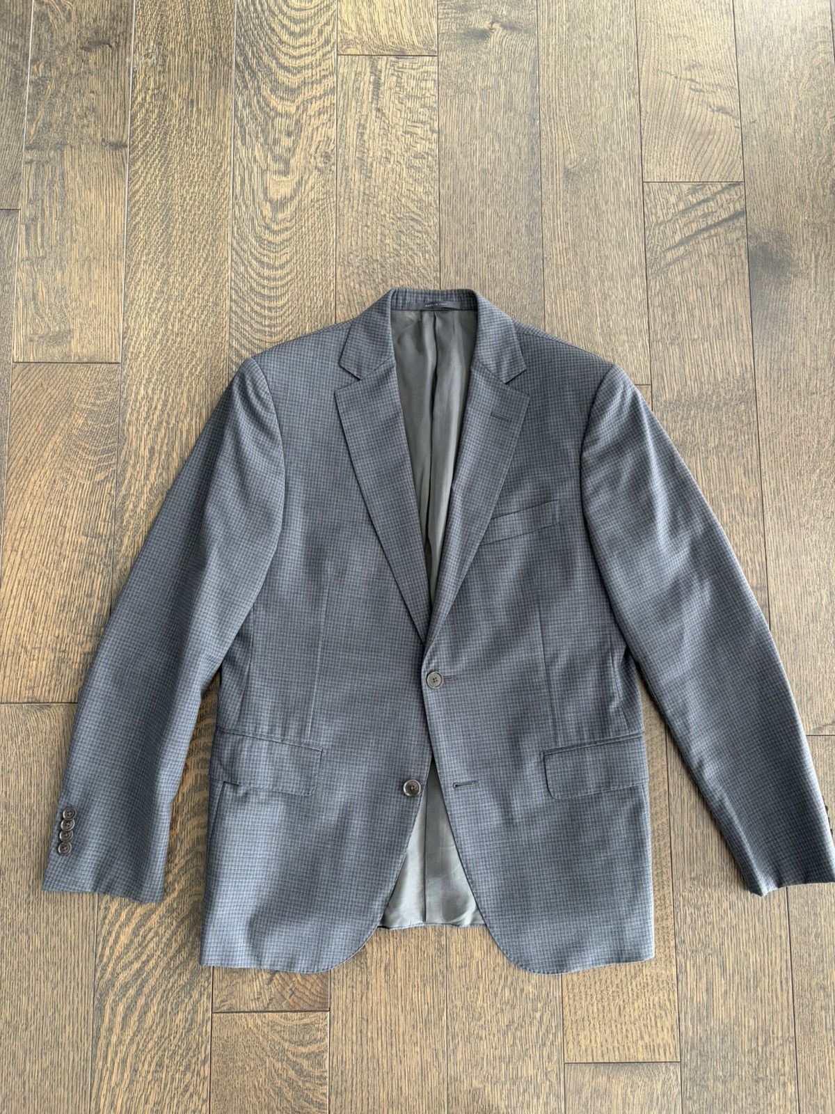 Pal Zileri Pal Zileri Blue/Grey Suit Size 38R - 2 Thumbnail