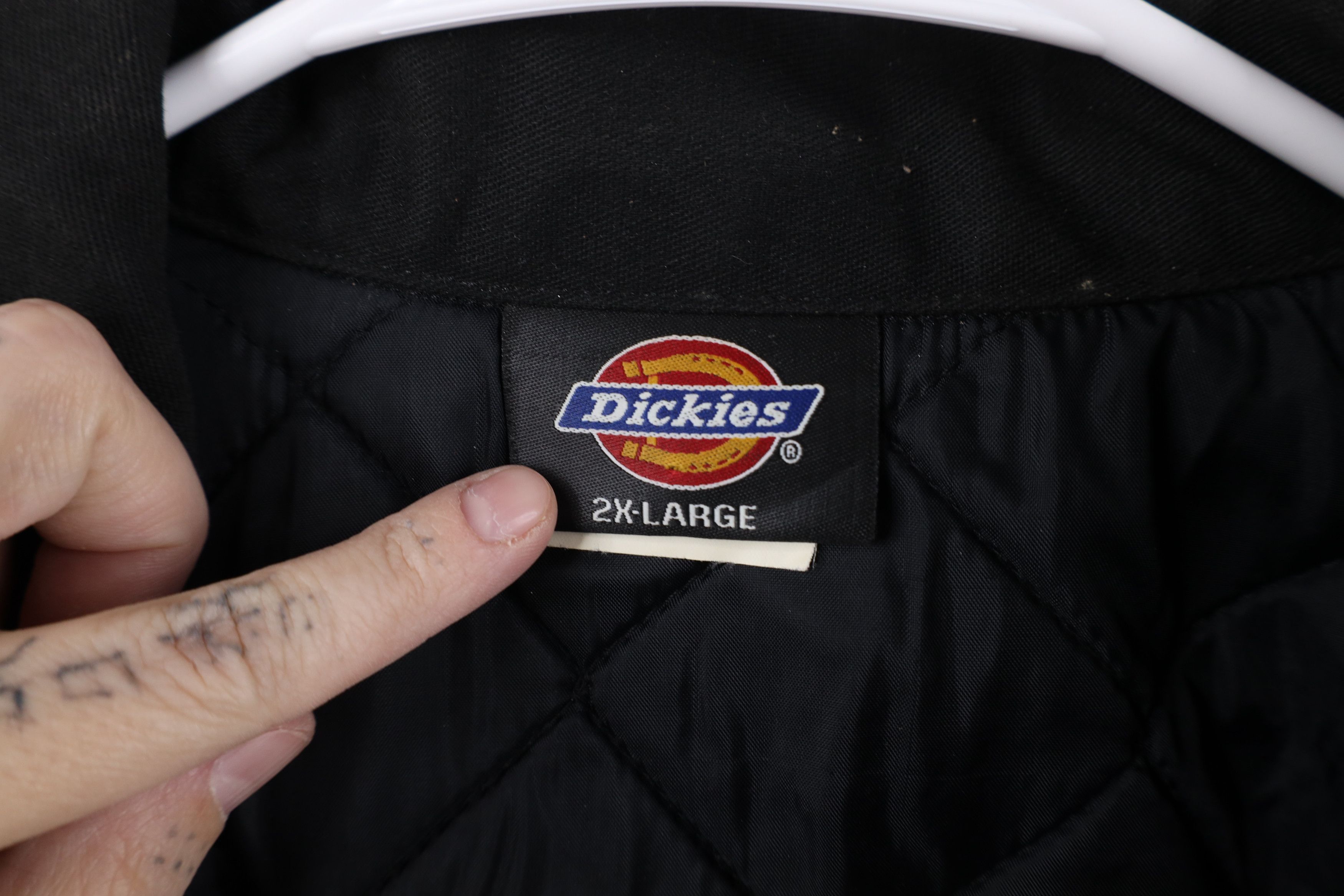 Dickies Vintage Dickies Quilted Mechanic Bomber Jacket Black Size US XXL / EU 58 / 5 - 9 Thumbnail