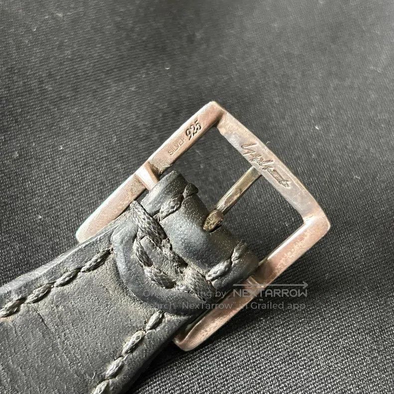 Yohji Yamamoto Yohji Yamamoto Solid Silver Star Leather Bracelet Size ONE SIZE - 5 Thumbnail