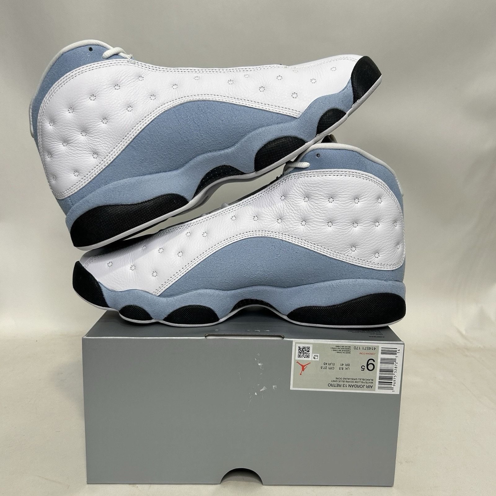 Nike Nike Air Jordan 13 Retro “Blue Grey” Size US 9.5 / EU 42-43 - 3 Thumbnail