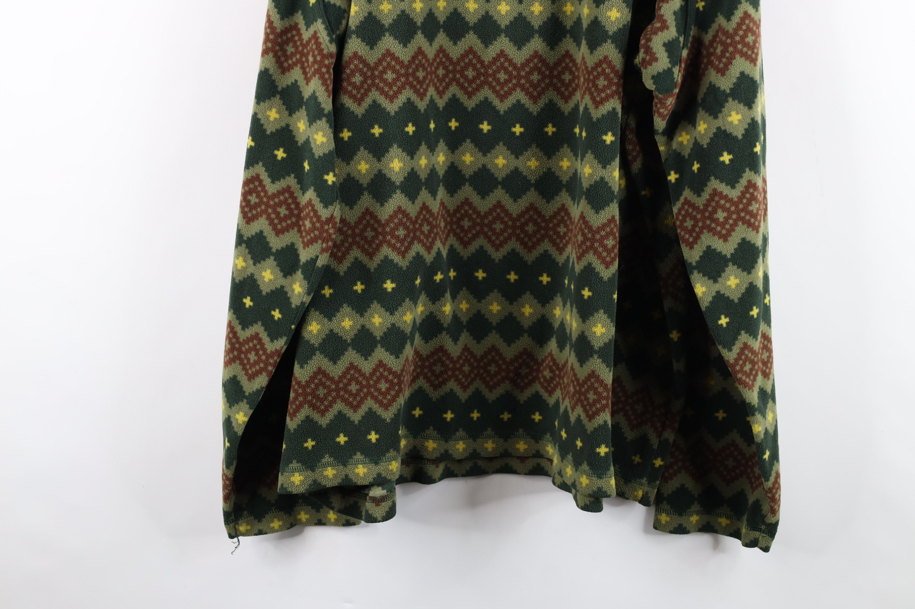 Duluth Trading Company Duluth Trading Co Fair Isle Fleece Half Zip Pullover Sweater Size US XXL / EU 58 / 5 - 10 Thumbnail