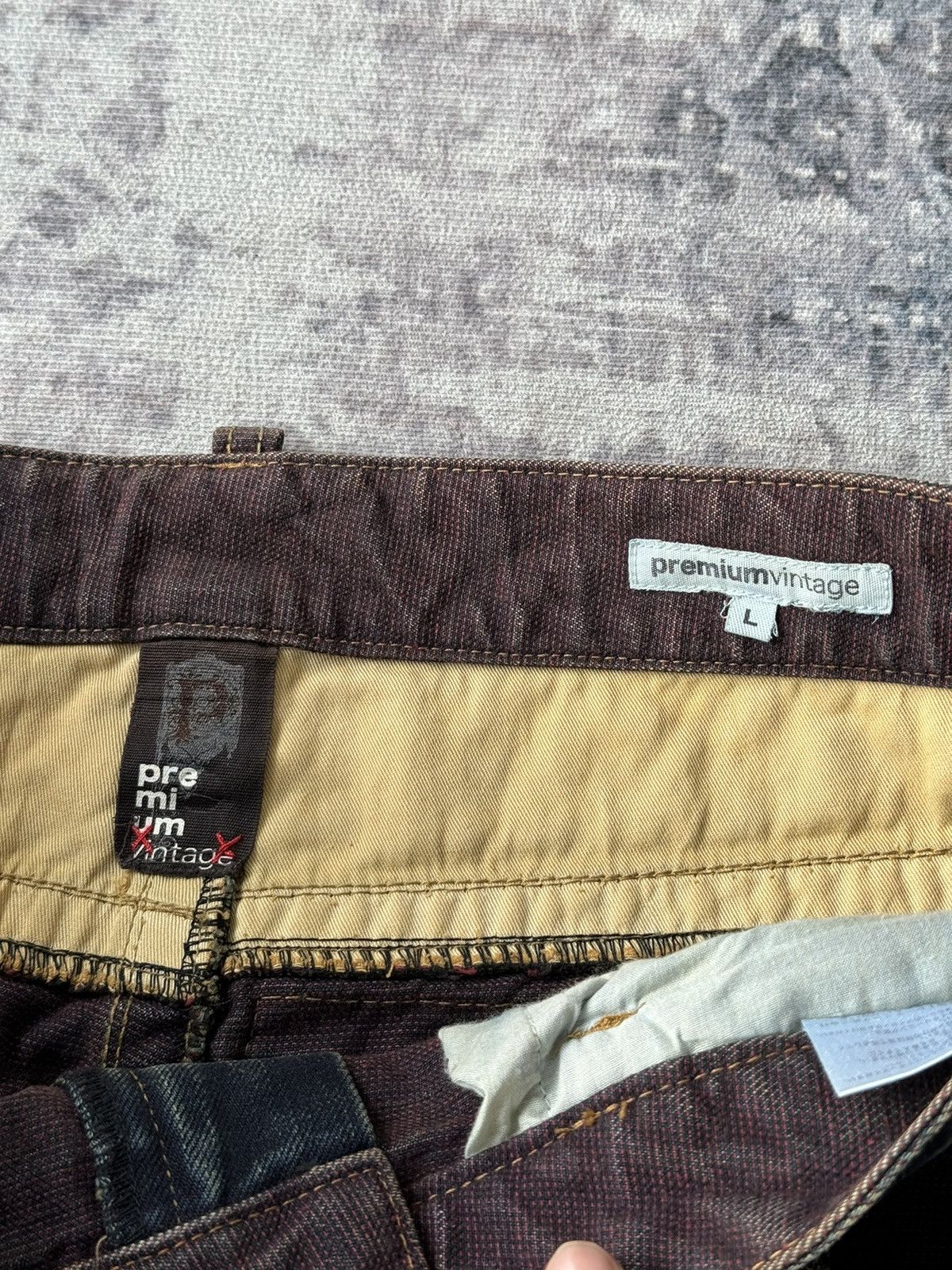 semanticdesign Vintage Semantic Design Tactical Flared Denim / Tornado Mart Size US 35 - 12 Thumbnail