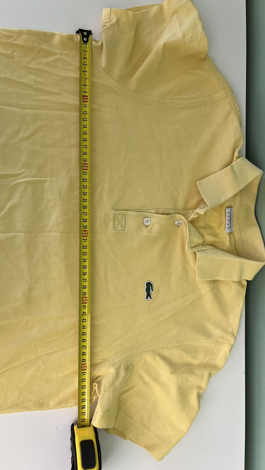 Lacoste Lacoste Loose Fit unisex cotton pique polo shirt Size US S / EU 44-46 / 1 - 9 Thumbnail