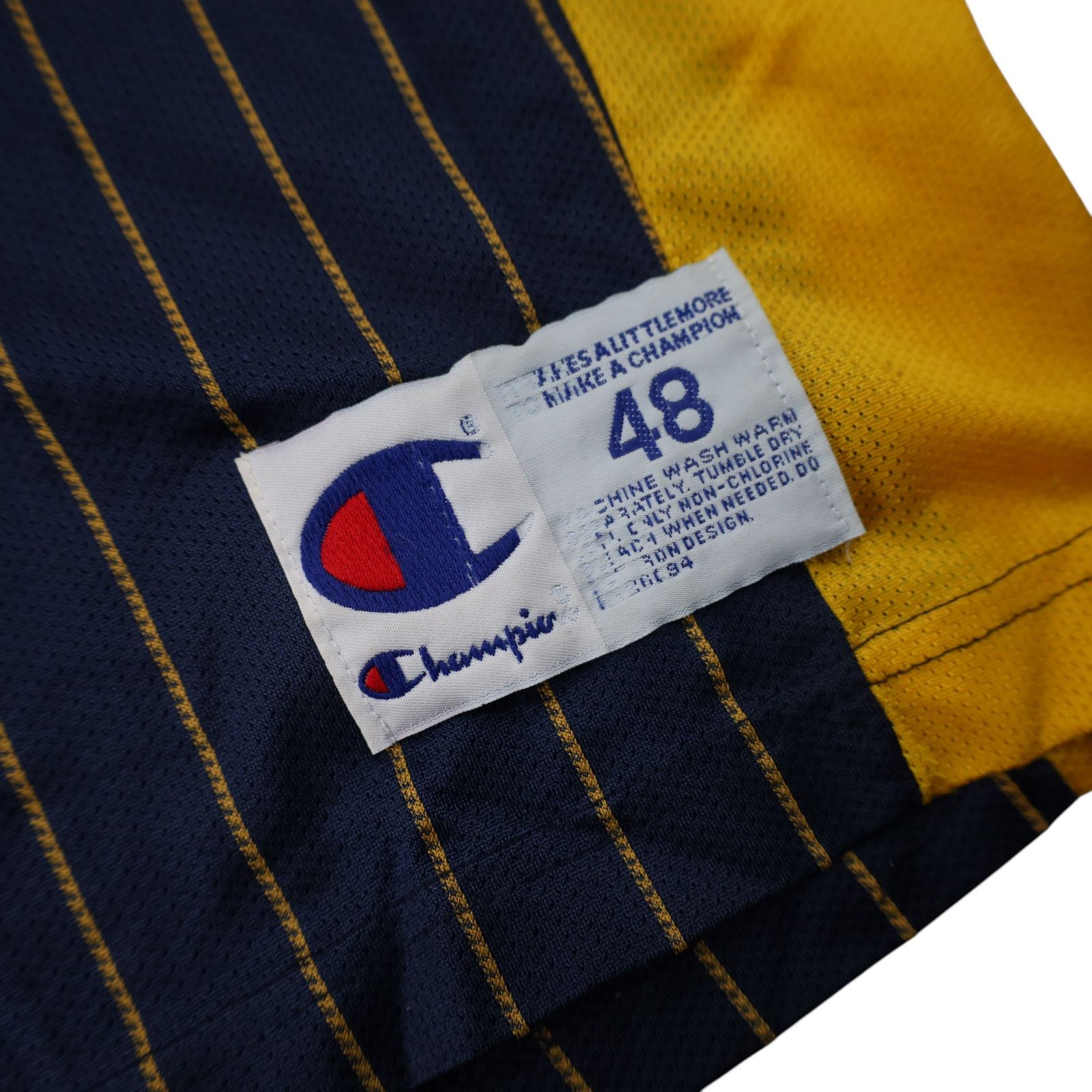 Champion × NBA × Vintage VTG 90s Champion Indiana Pacers Reggie Miller Jersey Size US XL / EU 56 / 4 - 4 Thumbnail