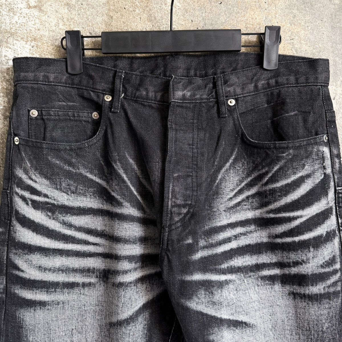 Dior Dior RUNWAY Hedi Era AW03 “Luster” Ash Clawmark MIJ Denim Size US 33 - 8 Thumbnail