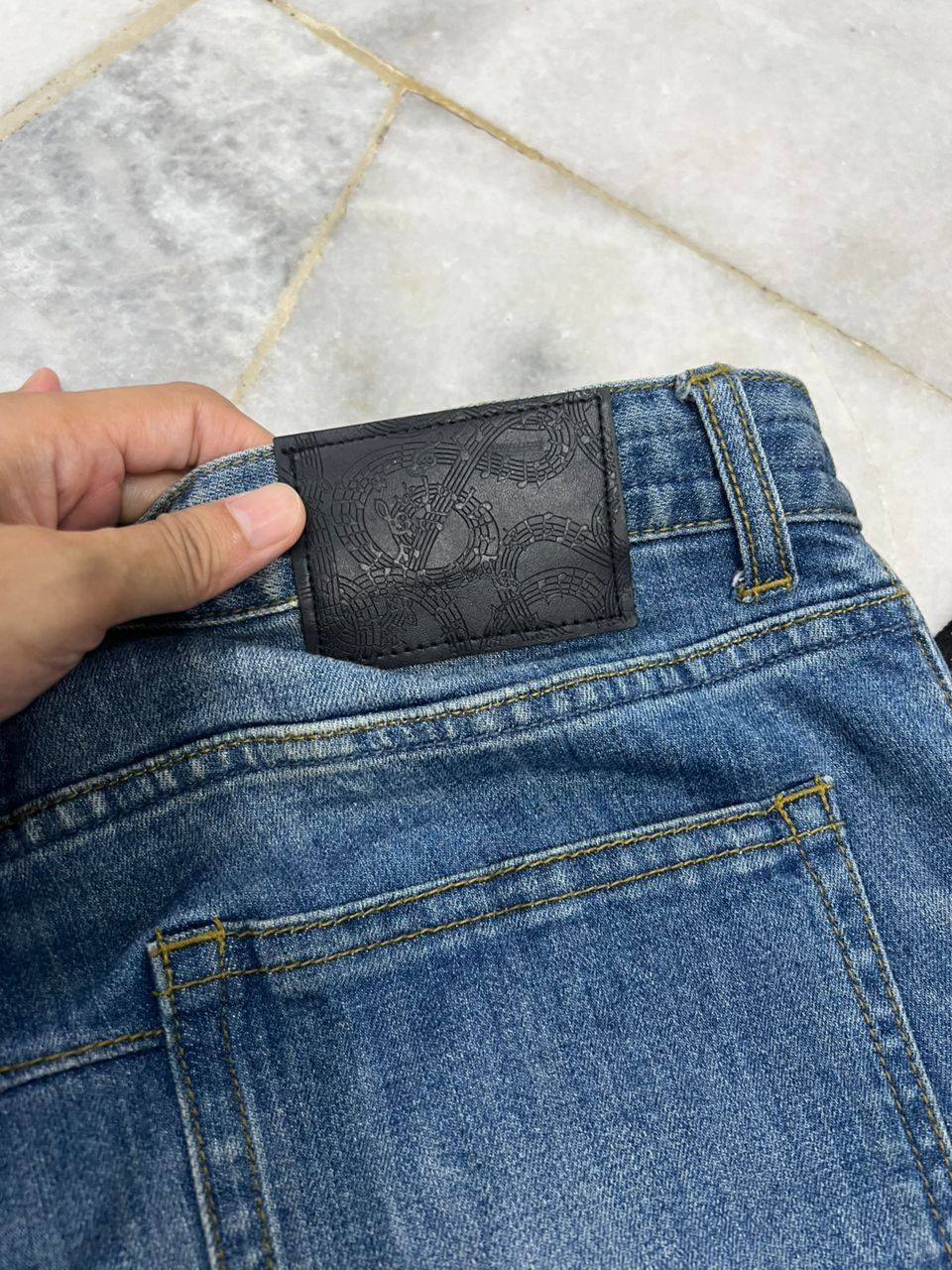 Number (N)ine Number (nine) Takahiro Miyashita denime jeans Size US 33 - 7 Thumbnail