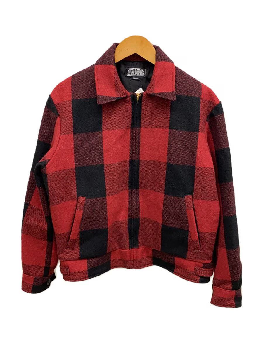 Hysteric Glamour Hysteric Glamour Check Wool Blouson Red Size US M / EU 48-50 / 2 - 1 Thumbnail