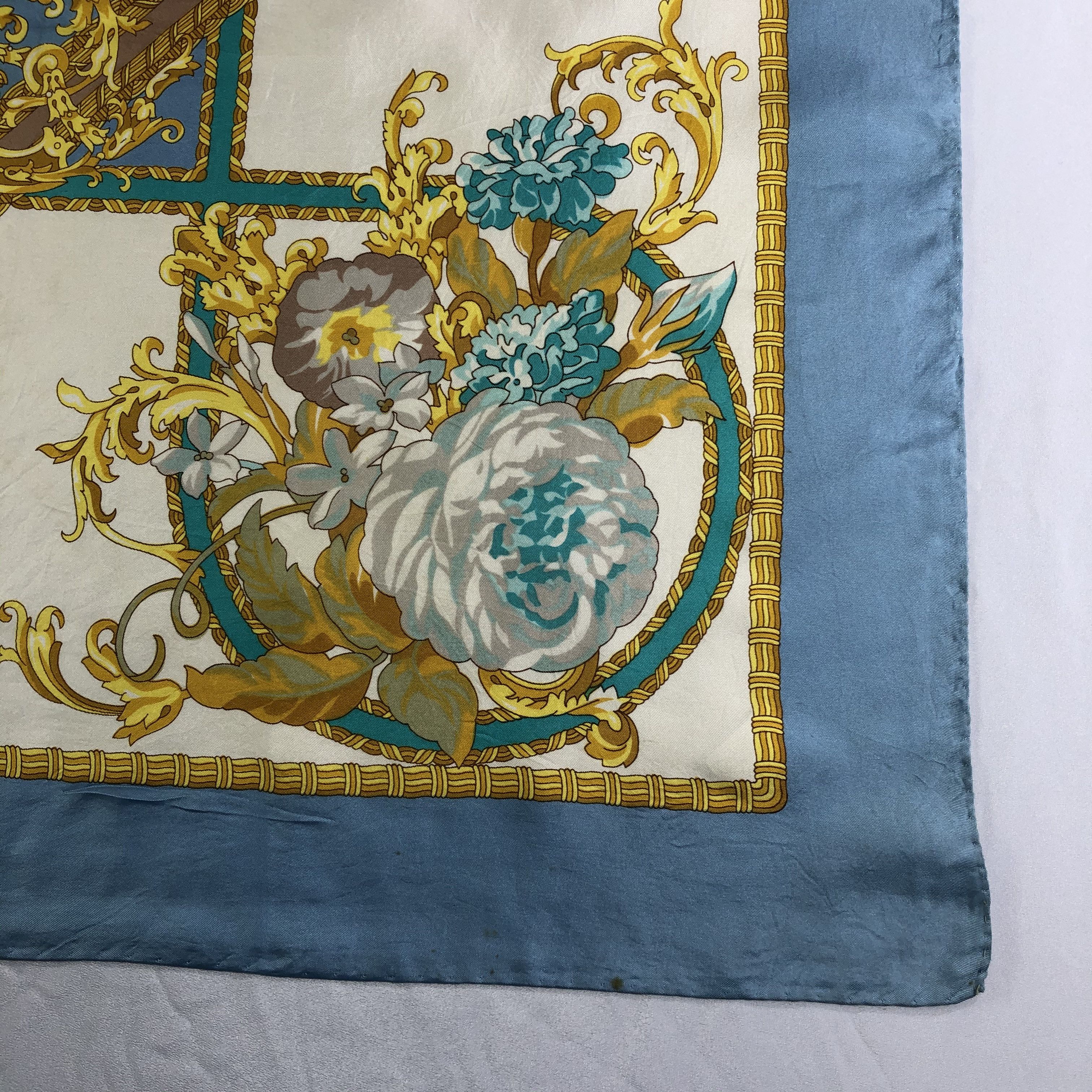 Vintage Vintage Silk Scarf Size ONE SIZE - 4 Thumbnail