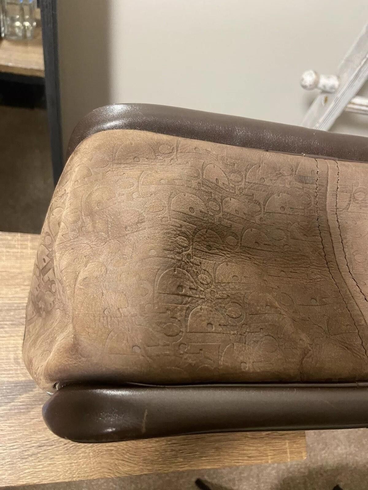 Dior Dior Trotter brown nubuck suede leather crossbody bag, good Size ONE SIZE - 7 Thumbnail