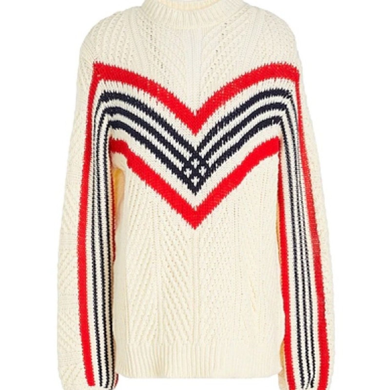 8 by YOOX NWT! 8 by Yoox Organic Jacquard Sweater, Size XS, MSRP. $228 Size XS / US 0-2 / IT 36-38 - 2 Thumbnail