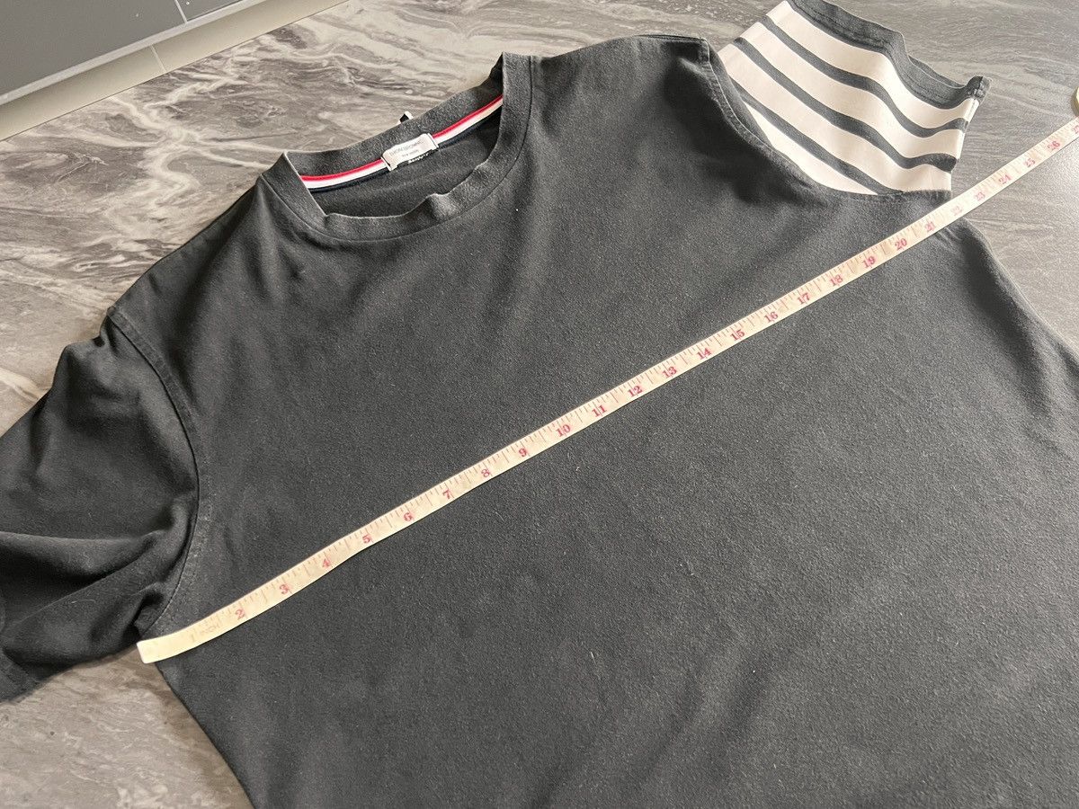 Thom Browne Thom Browne : Short Sleeve Side Strip Button Ups Size US L / EU 52-54 / 3 - 13 Thumbnail
