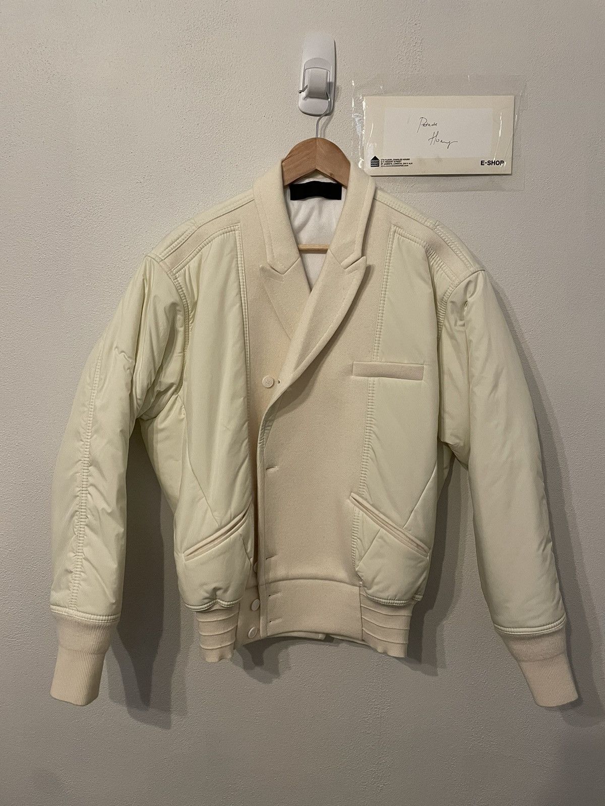 FW20 Haider Ackermann Double Breasted Bomber Jacket