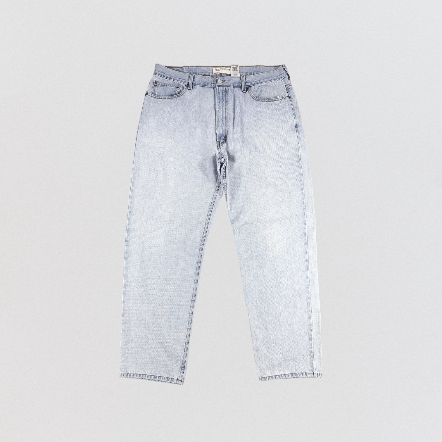 Levi's × Vintage Vintage Light Wash Levis 550 Jeans-JM1185 Size US 39 - 1 Thumbnail
