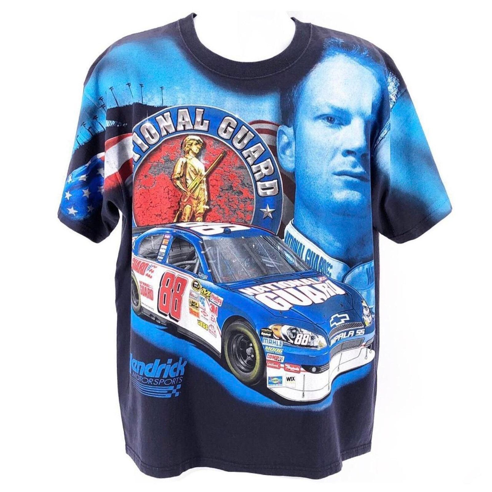 Chase Authentics × Vintage Dale Earnhardt Jr 88 AOP all over print tshirt Y2K vintage Size US XL / EU 56 / 4 - 1 Thumbnail