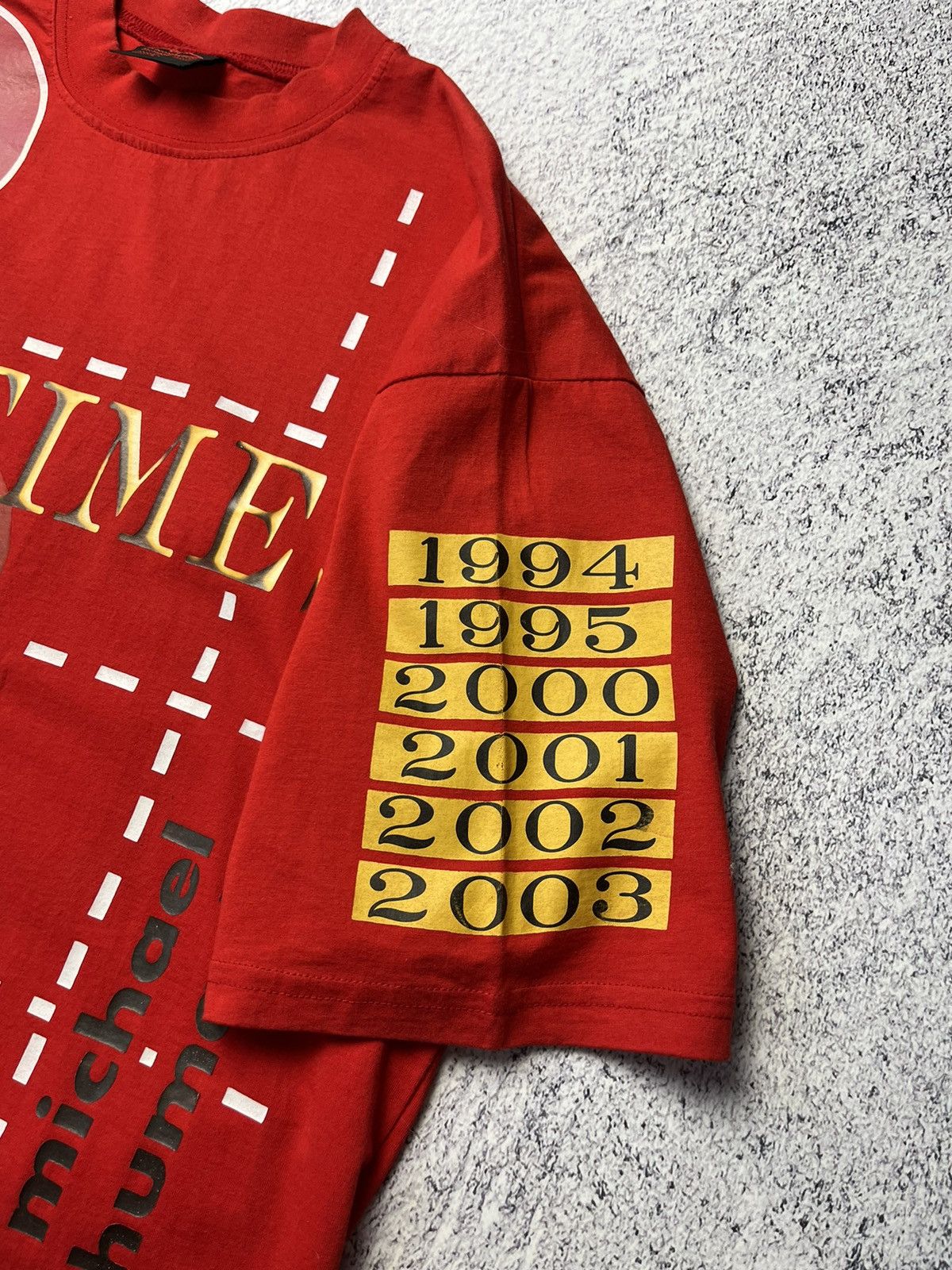 Ferrari Rare Vintage T-shirt Michael Schumacher Y2K Size US L / EU 52-54 / 3 - 21 Thumbnail