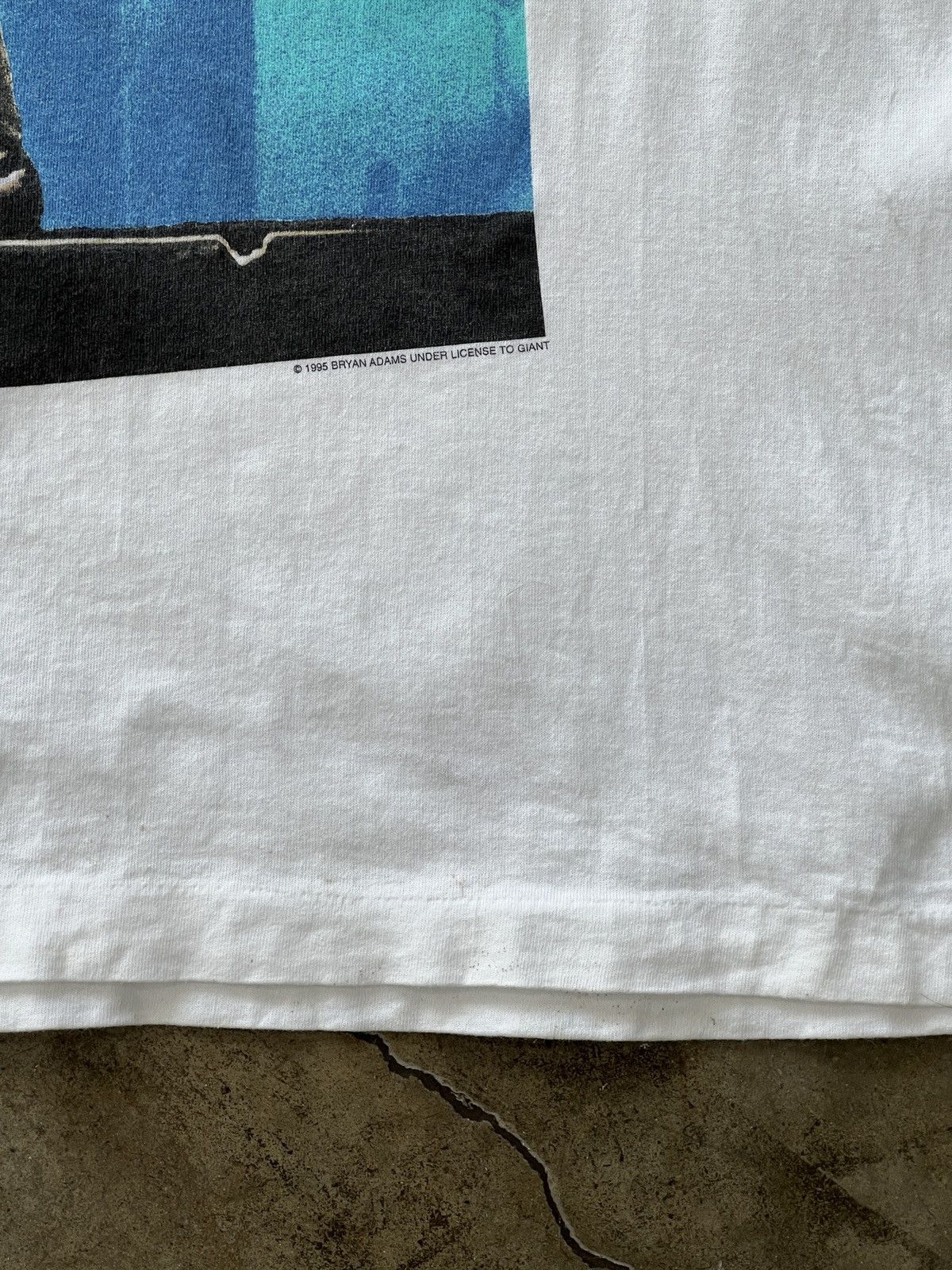 Band Tees × Vintage Vintage 1995 Bryan Adams Toronto Show Single Stitch Tee XL Size US XL / EU 56 / 4 - 8 Thumbnail