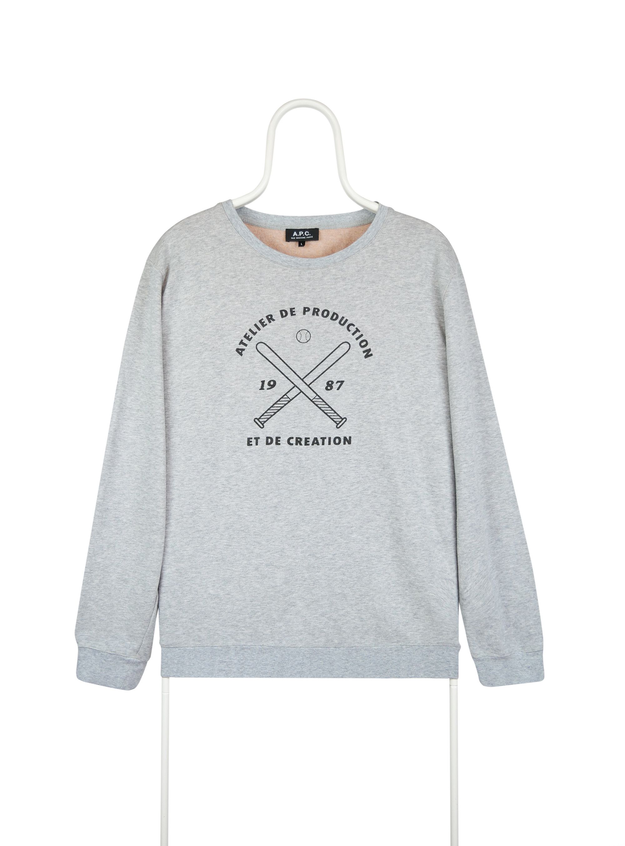 A.P.C. A.P.C. sweatshirt Size US L / EU 52-54 / 3 - 1 Thumbnail