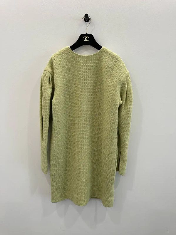 Chanel Chanel Green Wool Dress for Women 0089 Size M / US 6-8 / IT 42-44 - 1 Thumbnail