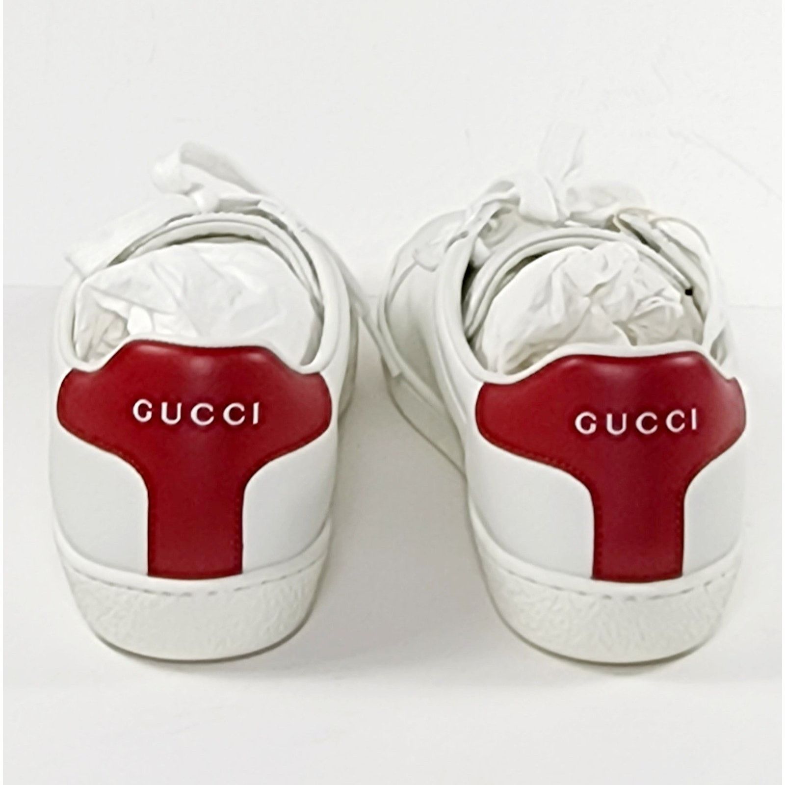 Gucci Gucci Ace Interlocking GG S Women's White AYO70 9078 US4 Size US 4 / IT 34 - 11 Thumbnail