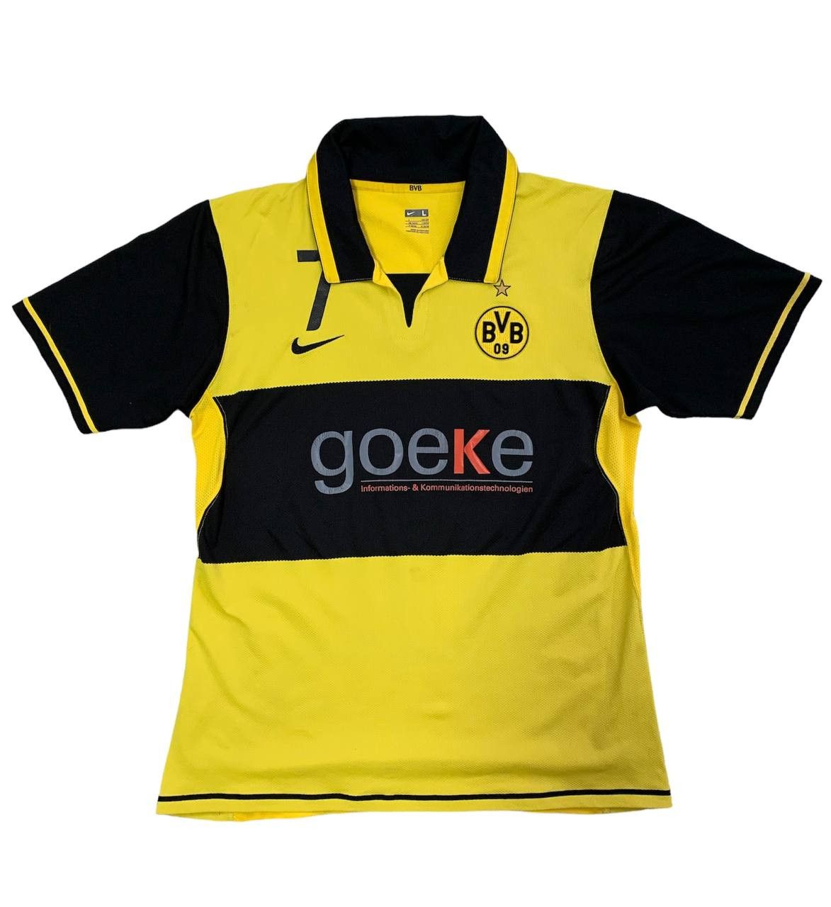 Nike Soccer Jersey Vintage Vintage BVB Borussia Dortmund jersey play Grailed